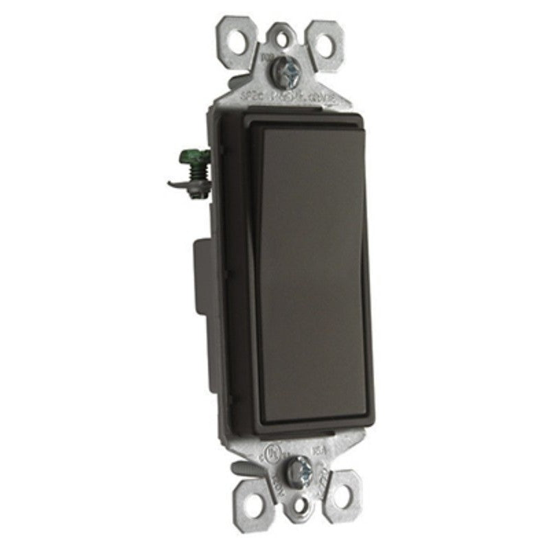 Legrand radiant Series TM870DBCC10 Rocker Switch, 15 A, 120/277 VAC, Screw Terminal, Thermoplastic Housing Material