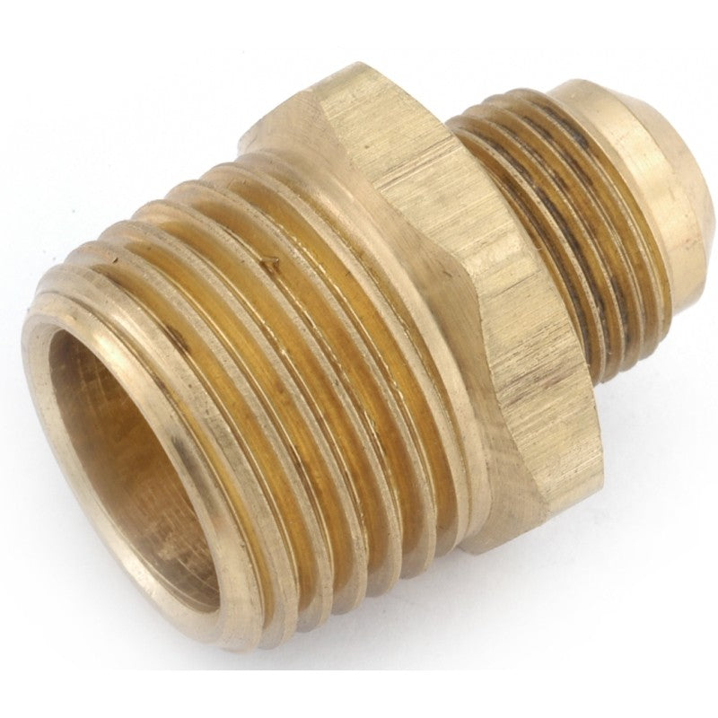Anderson Metals 54808-0608 Half Pipe Union, 3/8 x 1/2 in