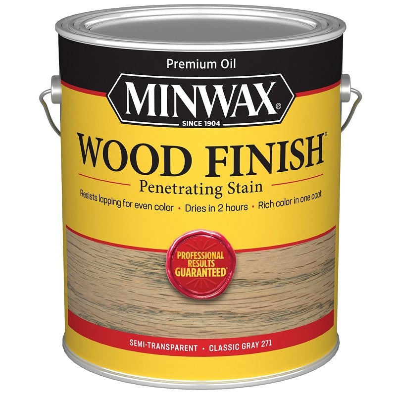 Minwax 710480000 Wood Stain, Classic Gray, Liquid, 1 gal (Pack of 2)
