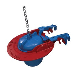 Fluidmaster 523A-009-T4 Adjustable Flapper, Plastic/Rubber, Multi-Color, For: 2 in and 3 in Flush Valves