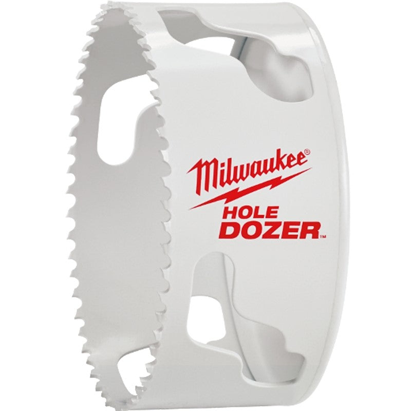 Milwaukee Hole Dozer 49-56-0253 Hole Saw, 6 in Dia, 1-5/8 in D Cutting, 5/8-18 Arbor, Bi-Metal Cutting Edge