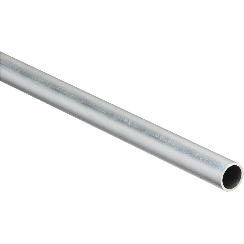 National Hardware 4206BC Series N247-536 Metal Tube, Round, 72 in L, 3/4 in Dia, 1/16 in Wall, Aluminum, Mill