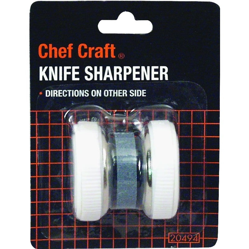 Chef Craft 20494 Knife Sharpener, White