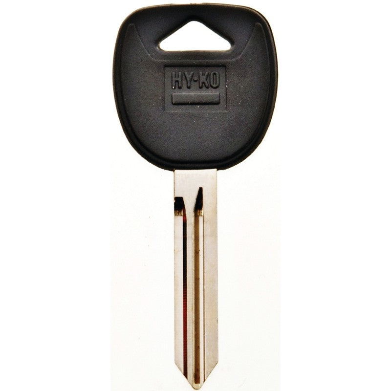Hy-Ko 12005B106 Automotive Key Blank, Brass/Plastic, Nickel, For: General Motor Vehicle Locks (Pack of 5)