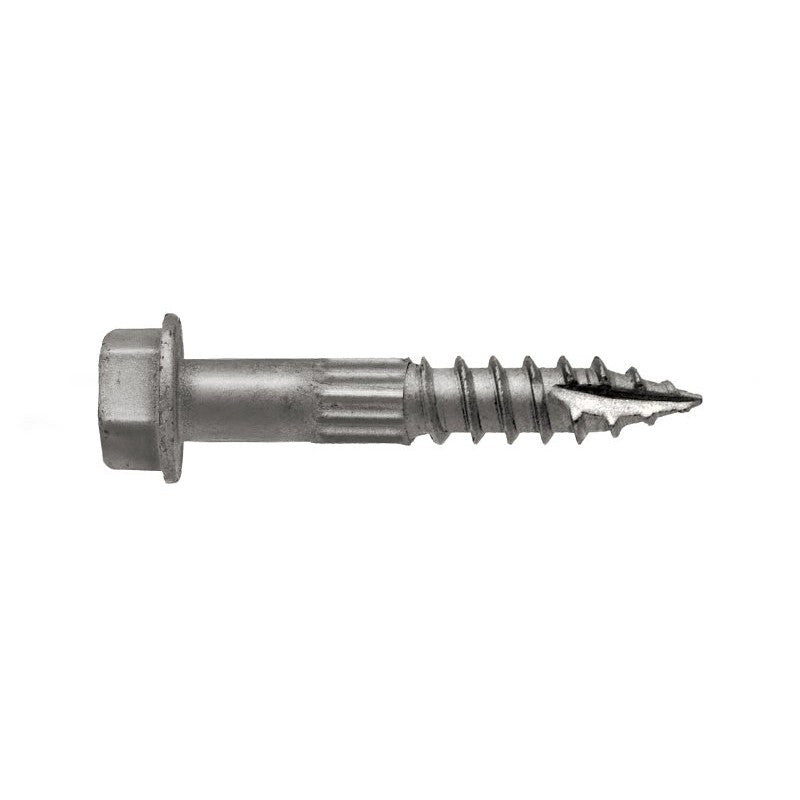 Simpson Strong-Tie Strong-Drive SDS SDS25112-R25 Connector Screw, 1-1/2 in L, Serrated Thread, Hex Head, Hex Drive