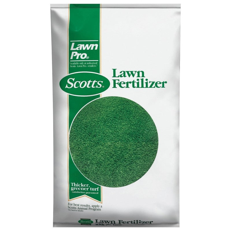 Scotts Lawn Pro 53105 Lawn Fertilizer, 14.2 lb, Solid, 26-0-3 N-P-K Ratio