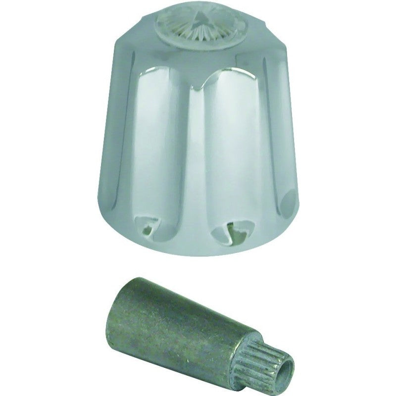 Danco 88861 Diverter Handle, Zinc, Chrome Plated, For: Gerber Single Handle Tub/Shower Faucets