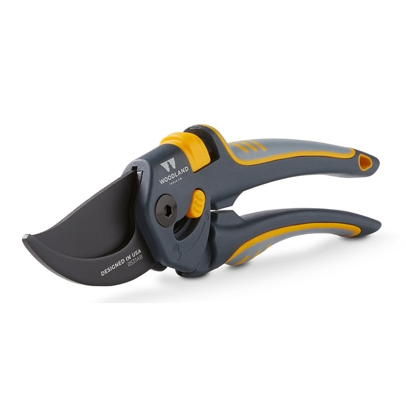 Woodland Tools Co MaxForce 05-2005-100 Super Duty Pruner, 3/4 in Cutting Capacity, HCS Blade, Bypass Blade