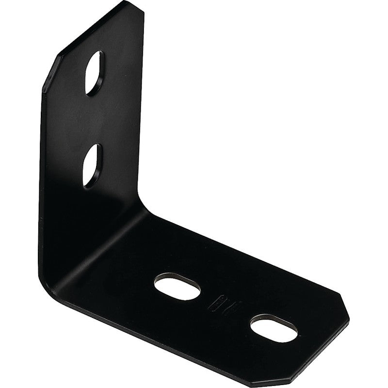 National Hardware 1156BC Series N351-500 Corner Brace, 4.9 in L, 3 in W, 4.9 in H, Steel, 1/8 Thick Material