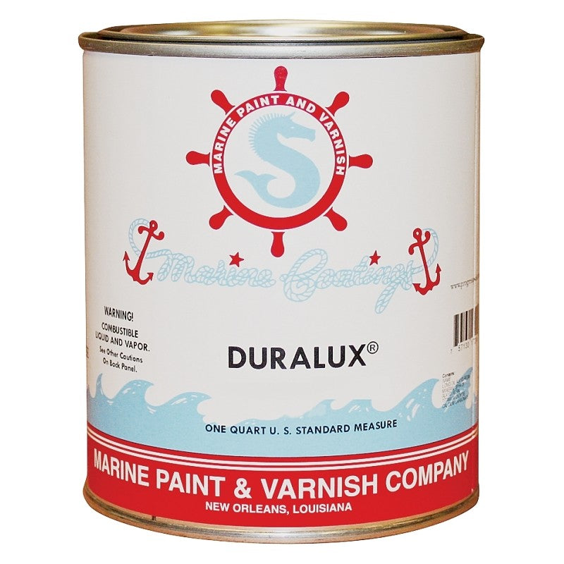 Duralux M720-4 Marine Enamel, Gloss, White, 1 qt Can (Pack of 4)