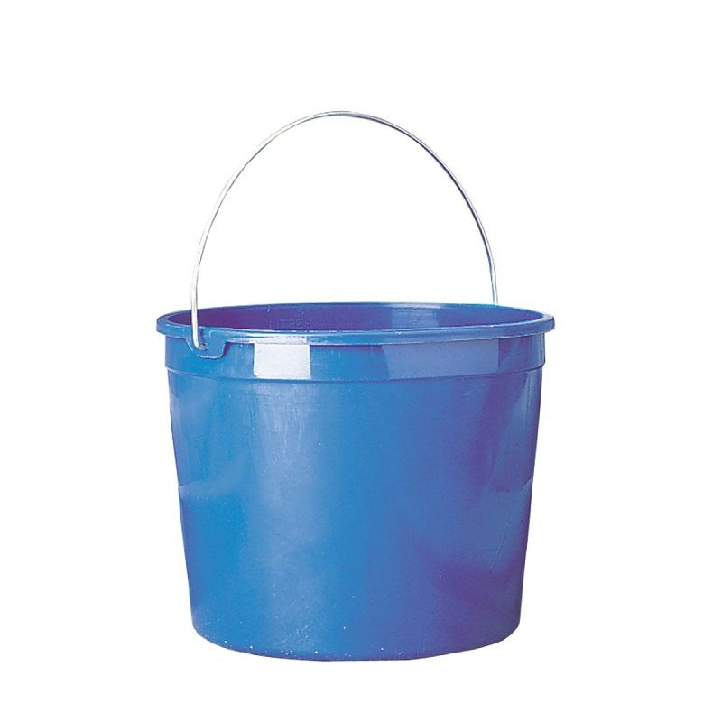 ENCORE Plastics 1044370 Paint Pail with Handle, 2.5 qt, Plastic, Blue (Pack of 30)
