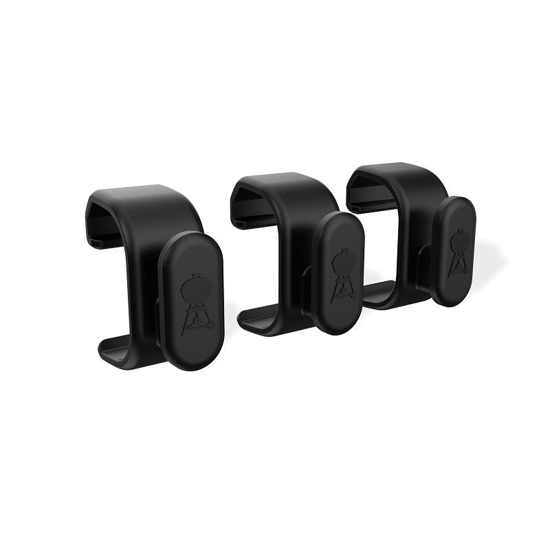Weber 3400519 Grill Tool Hooks, Plastic, Black