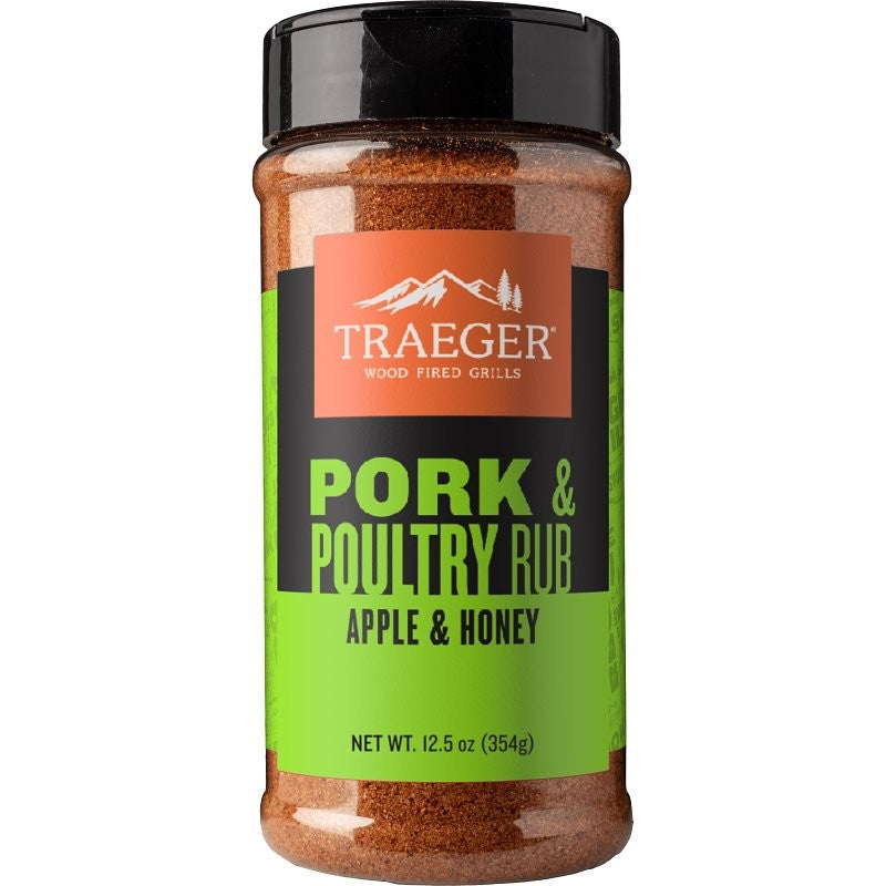 Traeger SPC250 Seasonings, Pork, Poultry Rub, 12.5 oz Tin