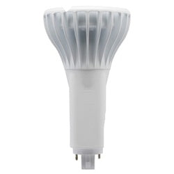 Sylvania 41708 LED Lamp, Type A Vertical, 4-Pin G24Q/GX24Q Lamp Base, Dimmable, Neutral White, 3500 K Color Temp
