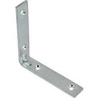 Corner Braces 4 By 7/8 By 0.12 Inch Zinc Plated Steel 4 Pack
