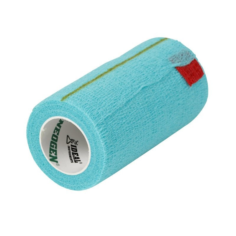 SyrFlex TA3400TB-E Cohesive Bandage, 4 in, Teal