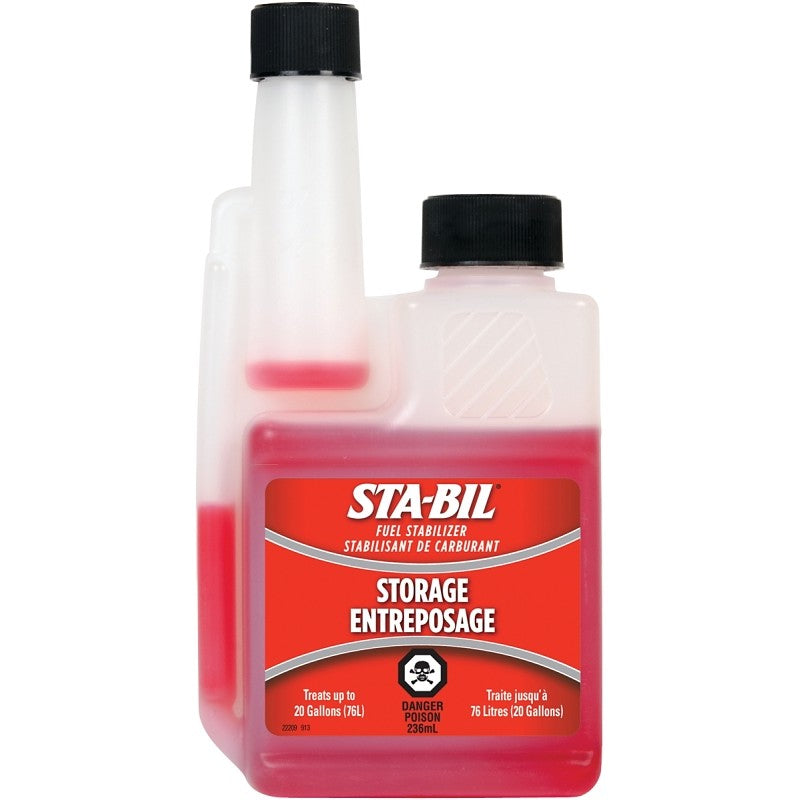 Sta-Bil 22209 Fuel Stabilizer, Red, 8 oz, Bottle