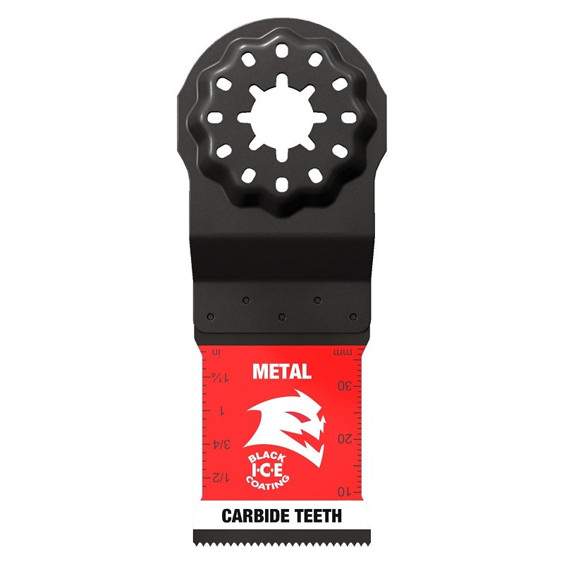 Diablo DOS125CF10 Oscillating Blade, 1-1/4 in, Carbide, 1-1/2 in D Cutting, 10/PK