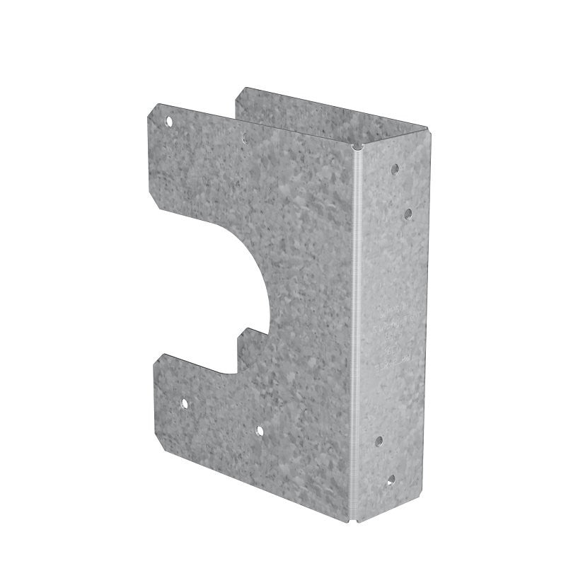 Simpson Strong-Tie SS SS1.5 Stud Shoe, 16 ga Gauge, Steel, Galvanized/Zinc (Pack of 50)