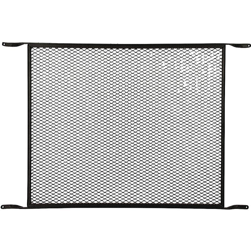 M-D 33381 Door Grill, 20.38 in W, 34-1/4 in H, Aluminum, Bronze