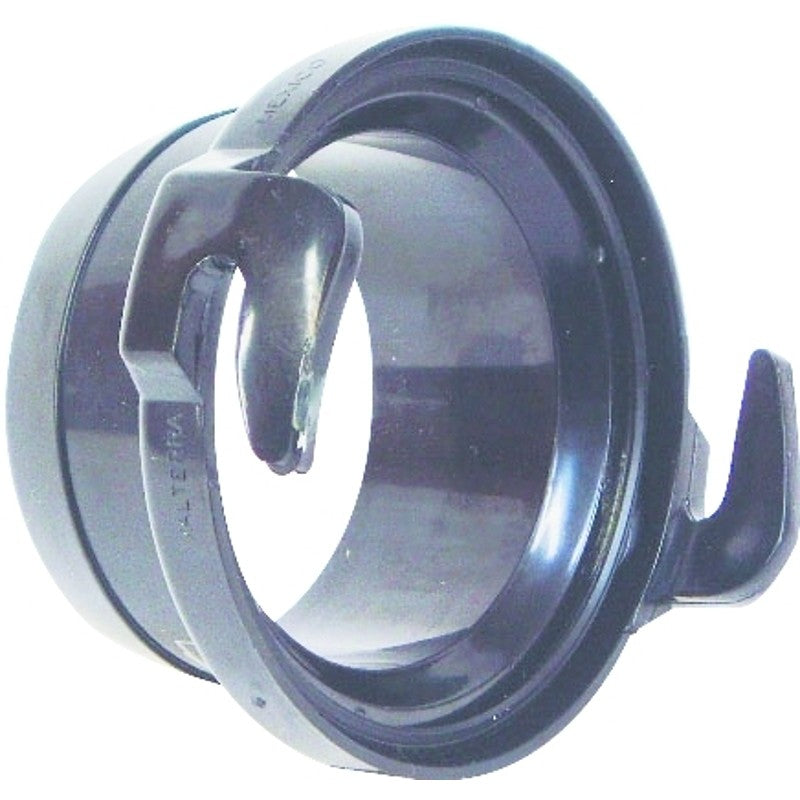 US Hardware RV-309B Hose Adapter with Bayonet Hook, 3 in ID, ABS