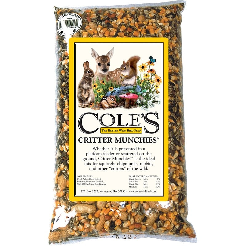 Cole's CM10 Critter Munchies, Blended Seed, 10 lb Bag
