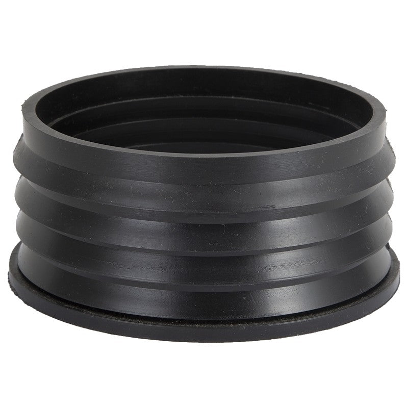 ProSource 44U-405 Hub Donut, 4 x 4 in, PVC, Black