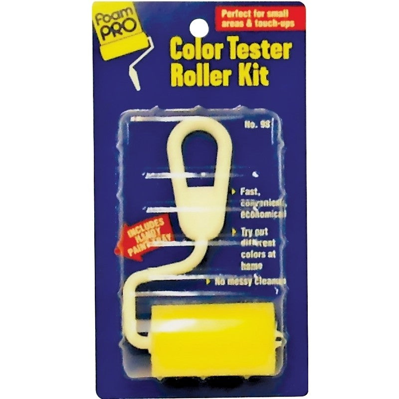 Foampro 98 Color Tester Roller Kit, Plastic (Pack of 24)