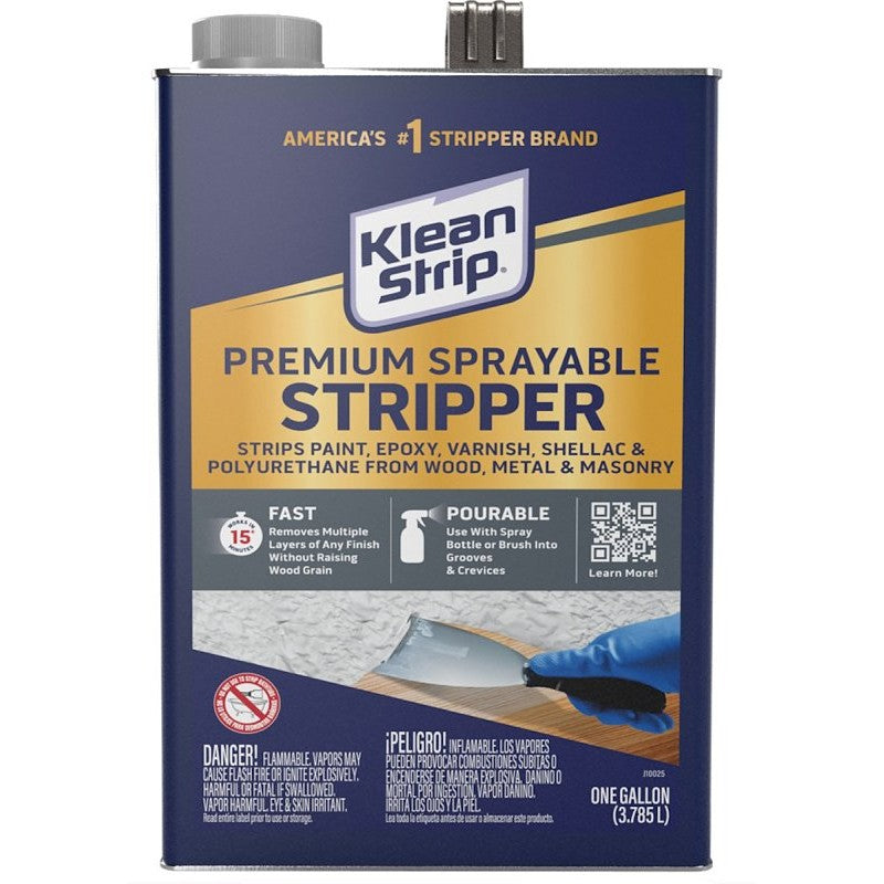 Klean Strip GKWL962 Paint and Varnish Stripper, 1 gal, Can, Liquid (Pack of 4)