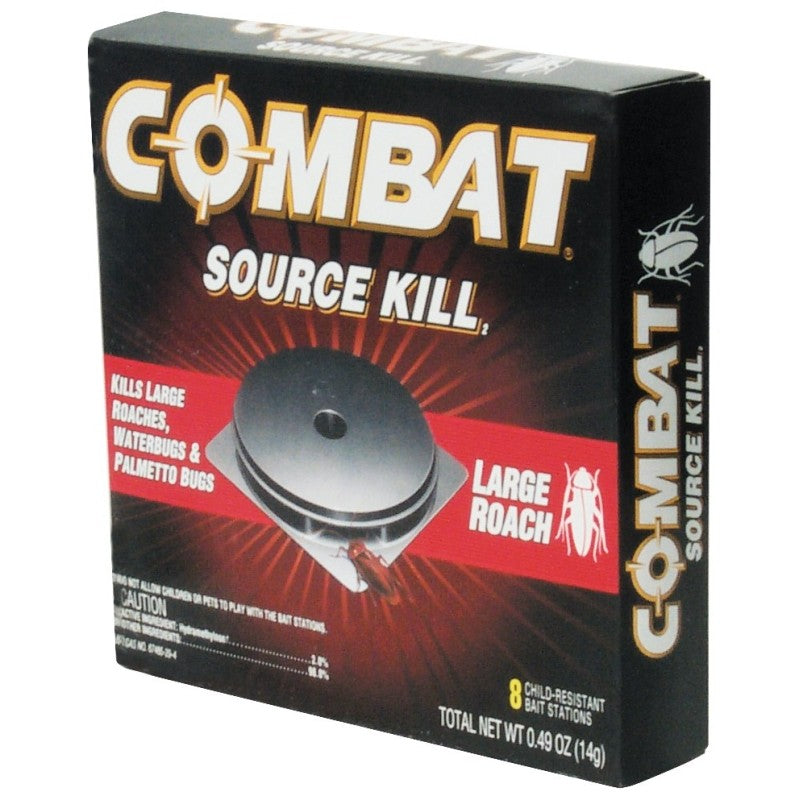 Combat 41913 Roach Bait, Characteristic, 0.49 oz