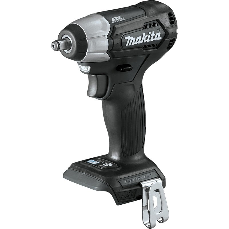 Makita XWT12ZB Impact Wrench, Tool Only, 18 V, 3/8 in Drive, Square Drive, 0 to 3600 ipm, 0 to 2400 rpm Speed