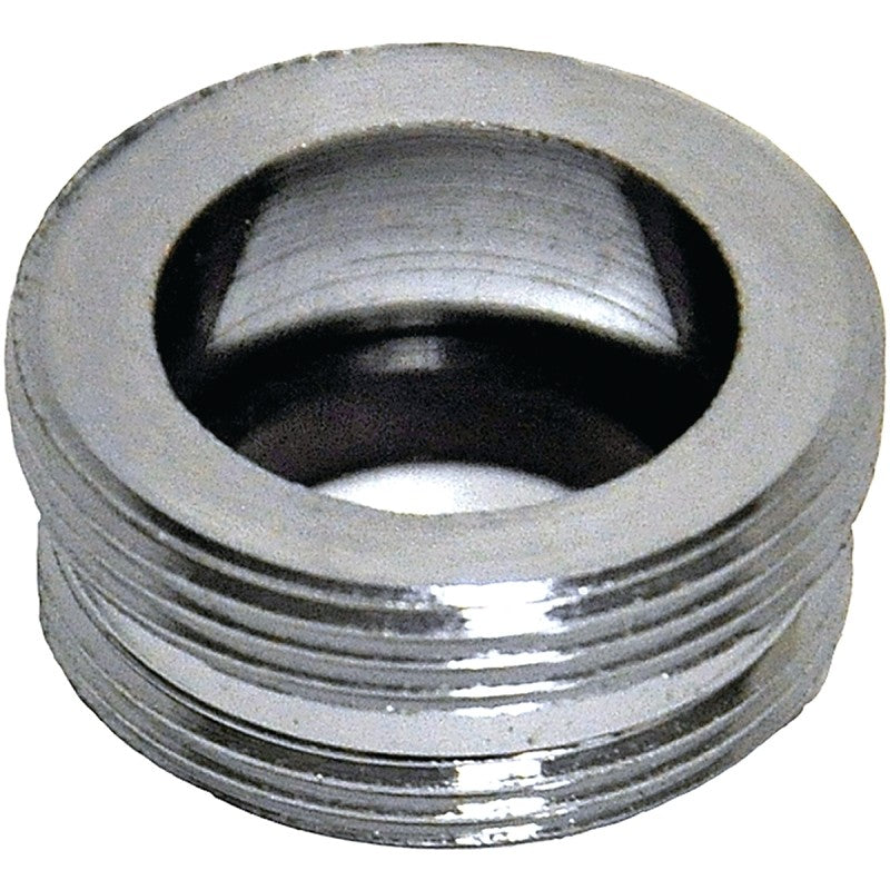 Danco 10508 Aerator Adapter, 55/64-27 x 13/16-27 in, Male, Brass, Chrome Plated
