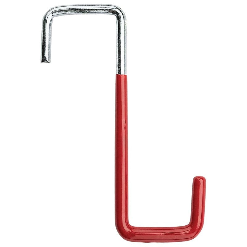 National Hardware V2219 Series N188-001 Rafter Hook, 5-3/4 in L, 4 in W, 40 lb, 1-5/8 in Opening, Steel, Red