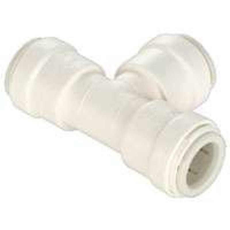 Watts P-840/3523-14 Union Pipe Tee, 3/4 in, Sweat Push-Fit, Plastic, White, 100 psi Pressure