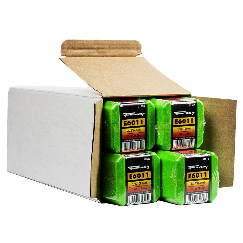 Forney 42451 Stick Electrode, 88000 psi Tensile Strength, Applicable Materials: Mild Steel, 5/32 in Dia, 15 in L