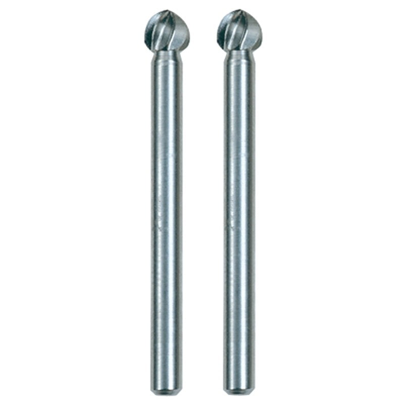 Dremel 192 Cutter, 3/16 in Dia, 1-1/2 in L, 1/8 in Dia Shank, HSS