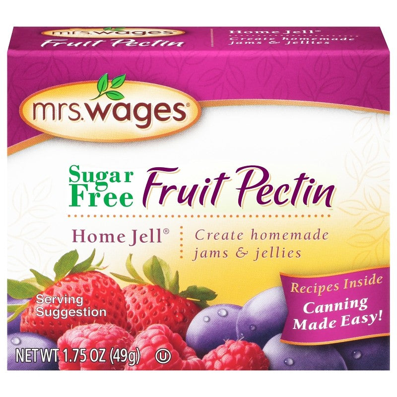 Mrs. Wages W595-H3425 Lite Fruit Pectin, 1.6 oz Pouch (Pack of 12)