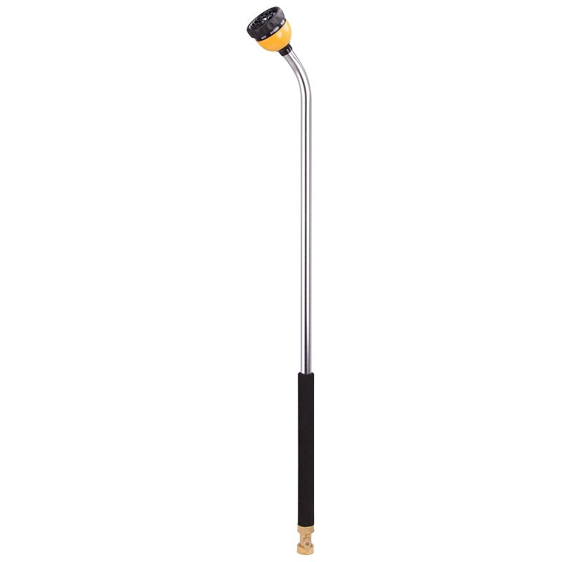 Landscapers Select GW54511/36 Water Wand, 9 -Spray Pattern, Aluminum, Yellow, 36 in L Wand