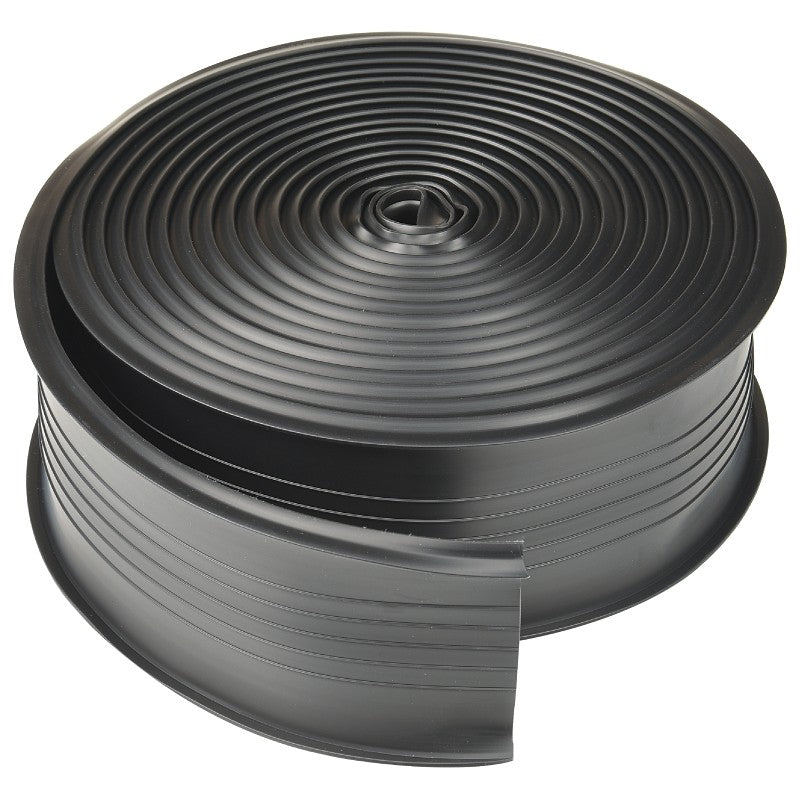 Frost King RV9 Garage Door Seal, 2-3/4 in W, 10 ft L, Vinyl, Black