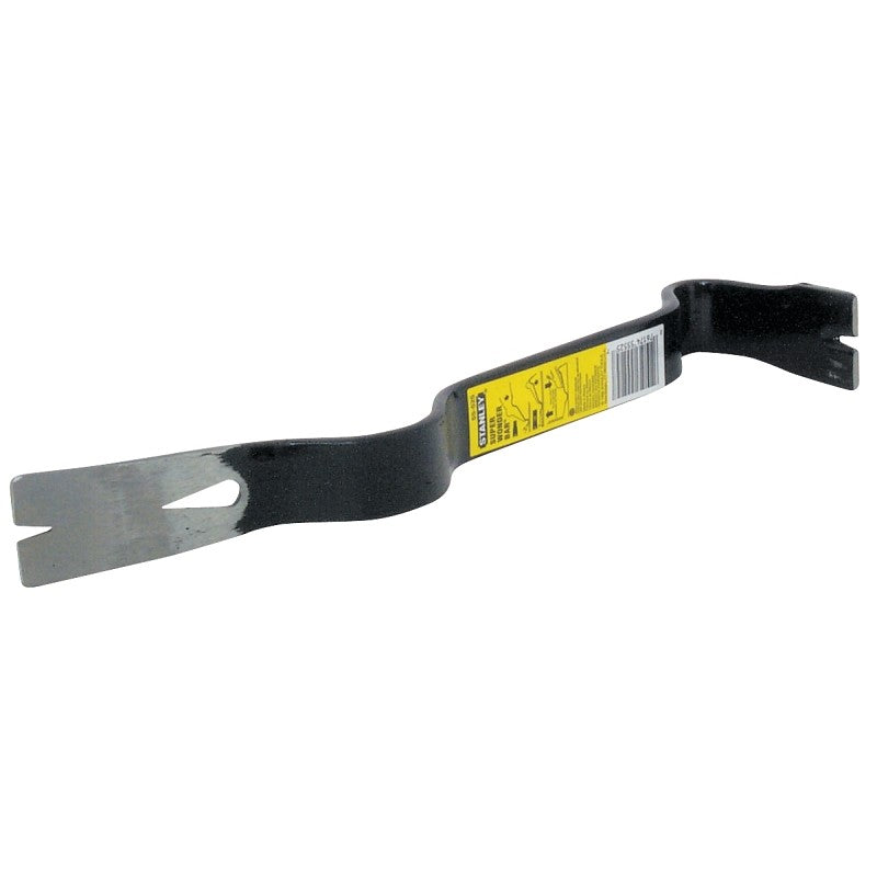 STANLEY 55-525 Pry Bar, 15 in L, Beveled Tip, 1-3/4 in Claw Blade Width 1, 1-3/4 in Claw Blade Width 2 Tip, HCS