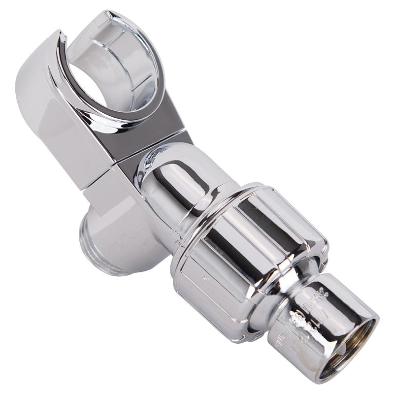 Boston Harbor B1105CP Swivel Ball Joint Shower Bracket, Plastic, Chrome, For: Handheld Shower Head