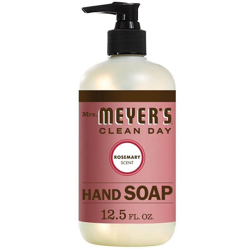 Mrs. Meyer's 17450 Hand Soap, Liquid, Rosemary, 12.5 oz