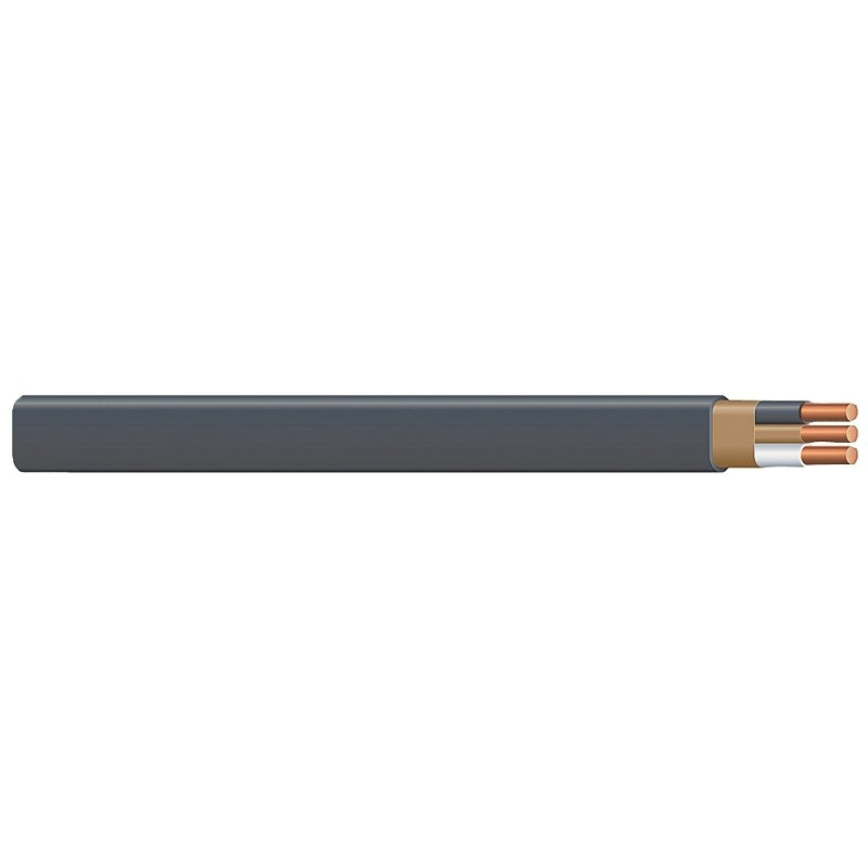 Southwire 8/2NM/WG 500 FT Sheathed Cable, 8 AWG Wire, 2 -Conductor, 500 ft L, Copper Conductor, PVC Insulation