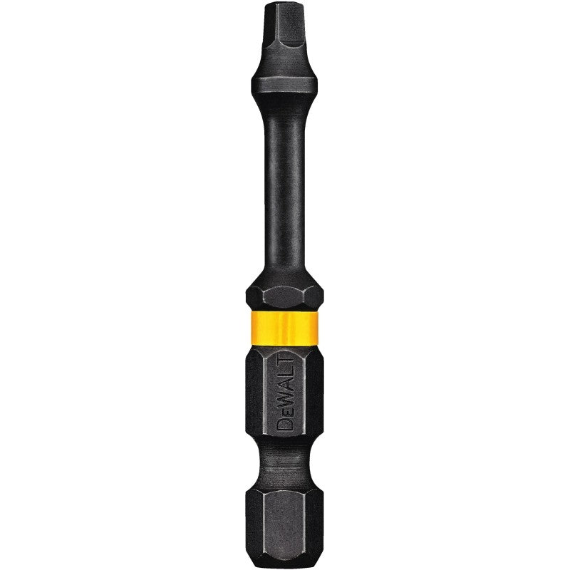 DEWALT DWA2SQ2IRB Insert Bit, Square Drive, 1/4 in Shank, Hex Shank, 2 in L, Steel (Pack of 50)