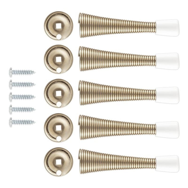 National Hardware V232 Series N830-575 Door Stop, Steel, Satin Nickel