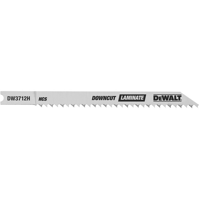DEWALT DW3712H Jig Saw Blade, 4 in L, 1/4 in W, 10 TPI