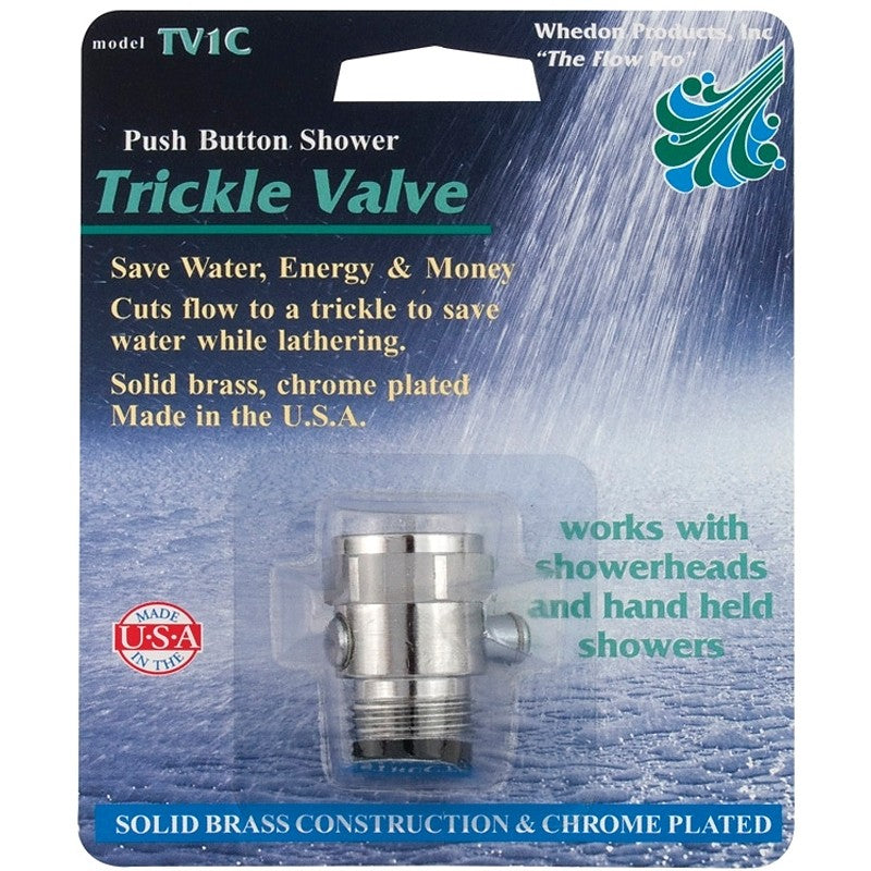 Whedon TV1C Shower Flow Controller, Brass Body, Chrome