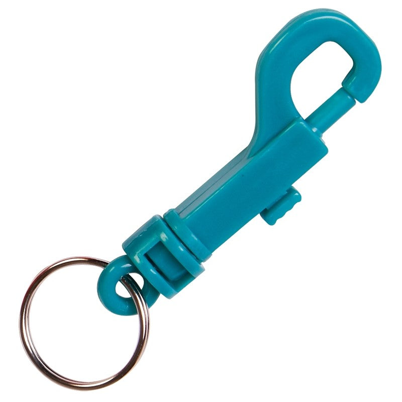 Hy-Ko KC171 Key Snap with Split Ring, Split Ring, 1 in Ring (Pack of 5)