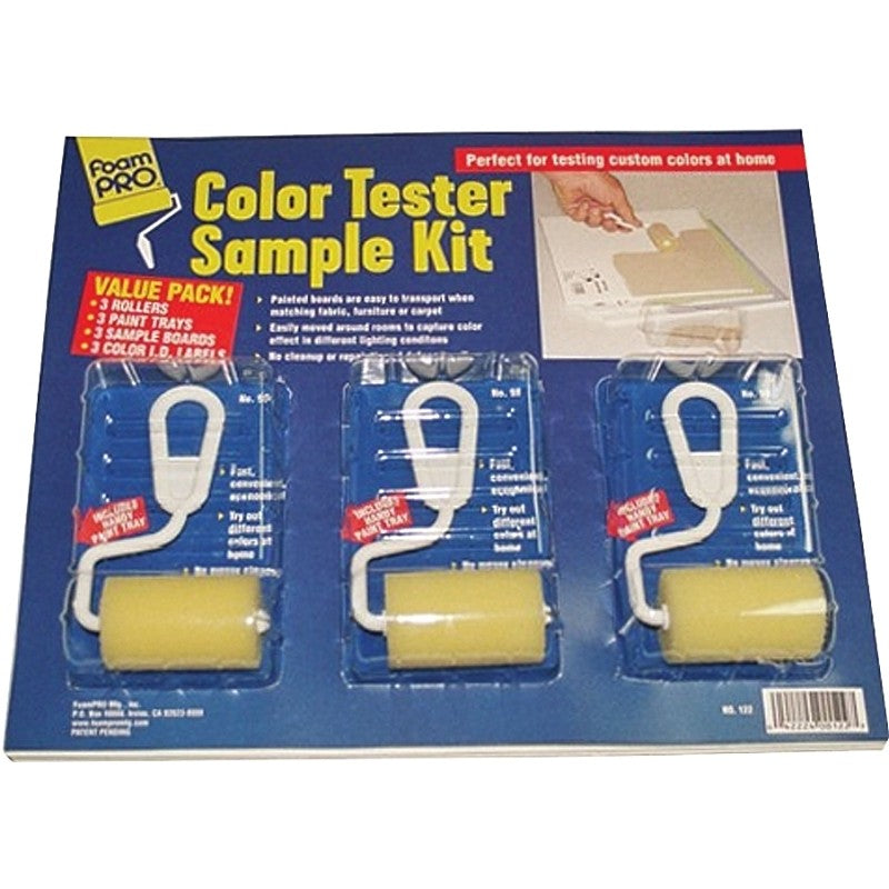 Foampro 122 Color Tester Roller Kit