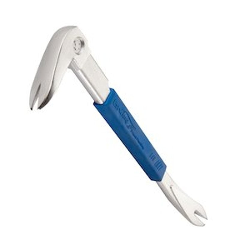 Estwing PC210G Nail Puller, 9 in L, Claw Tip, Steel, Blue